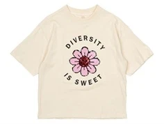 THE NEW Ninette t-shirt bright white pailletter